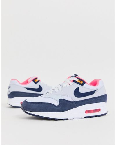 Nike Leather Air Max 1 'have A Day' Sneakers in White - Lyst