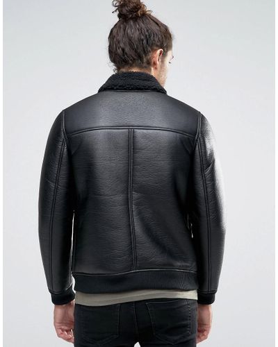 barneys faux leather jacket