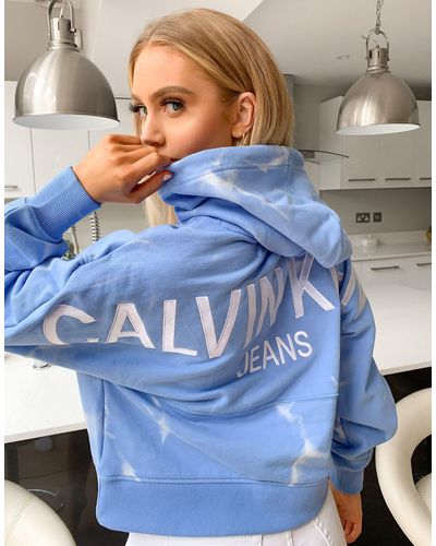 lava dye hoodie calvin klein