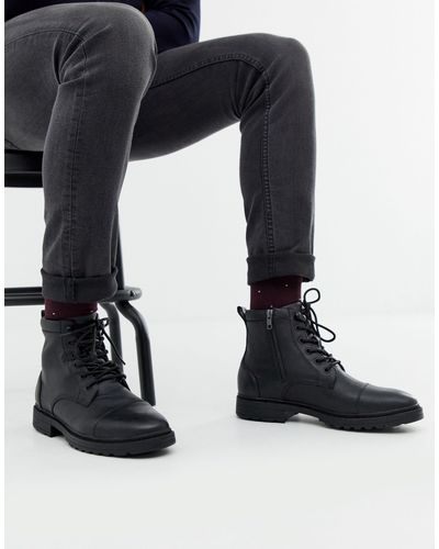 pull and bear boots mens