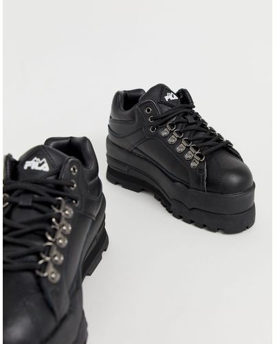 fila trailblazer wedge black