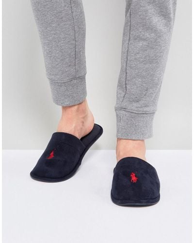 ralph lauren scuff slippers