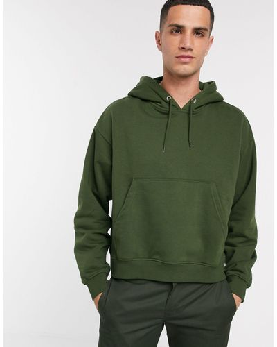 weekday bird hoodie brown