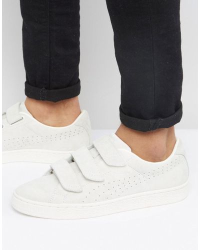 PUMA Leather Basket Velcro Soft Premium 