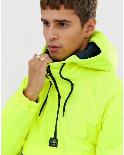 pull and bear half zip jacket