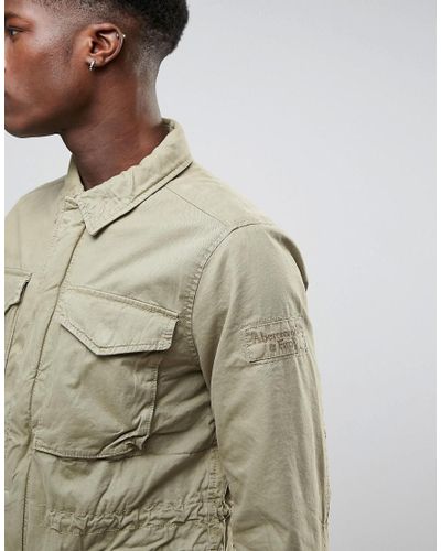 abercrombie field jacket