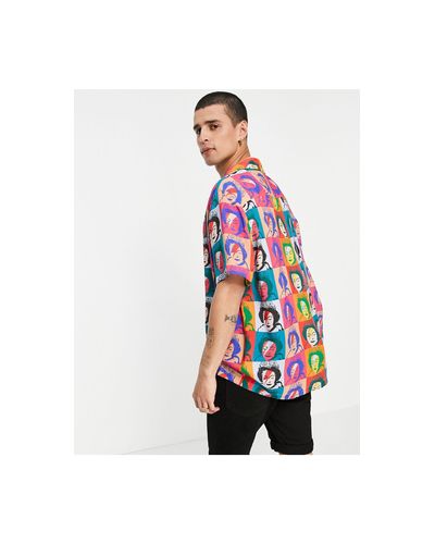 david bowie linen shirt