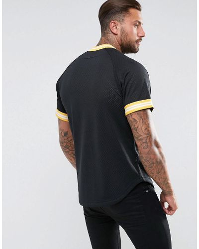lakers mesh shirt