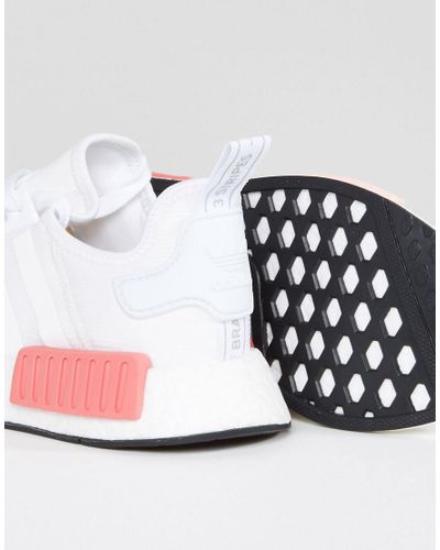 adidas originals nmd r1 pink and white