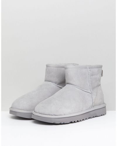 ugg mini grey violet