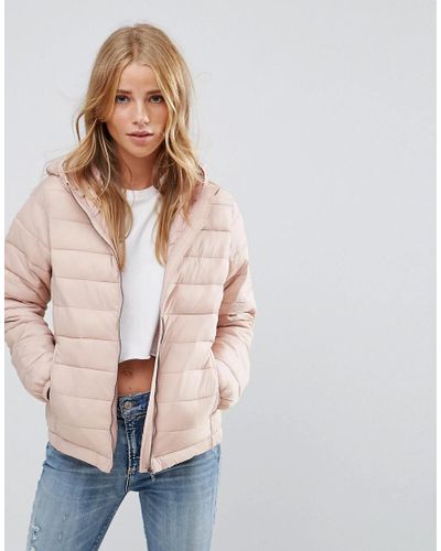 pull and bear pink jacket