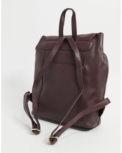 seasalt leather rucksack