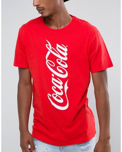 pull and bear coca cola t shirt