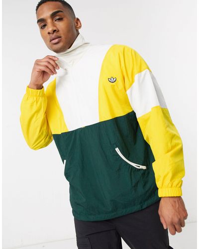 Chaqueta adidas Originals de Tejido sintético de color Amarillo para hombre  | Lyst