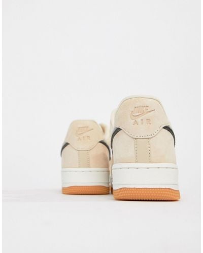 Air Force 1 - Sneakers pesca con logo a contrasto di Nike in ... Air Force 1 - Sneakers pesca con logo a contrasto di Nike in ...
