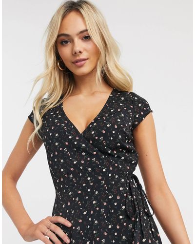 wrap dress hollister