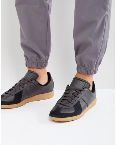 adidas Originals Leather Bw Army Trainers in Black for Men | Lyst