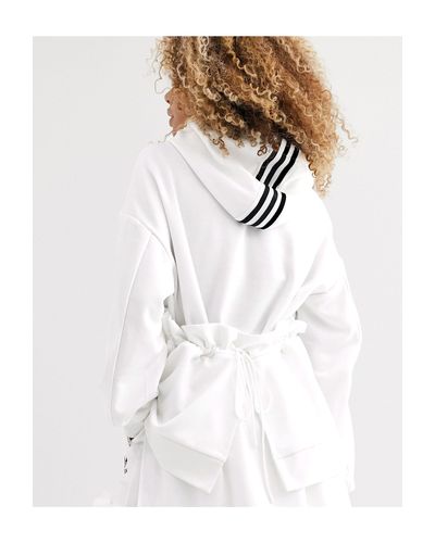 adidas ruffle hoodie