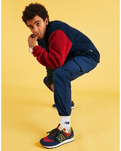 New Balance Cargo Trousers in Navy 