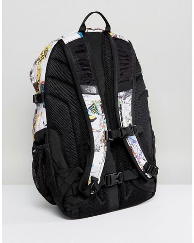 north face sticker bomb backpack