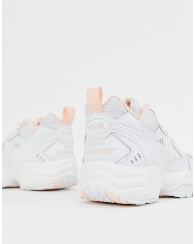 New Balance 608 White And Chunky 