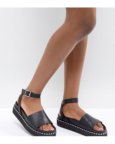 studded chunky sandals