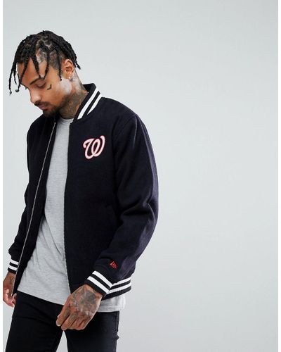 melton wool bomber jacket