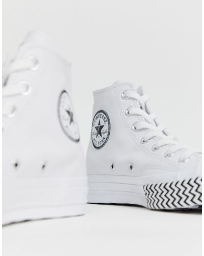 white leather chuck 70