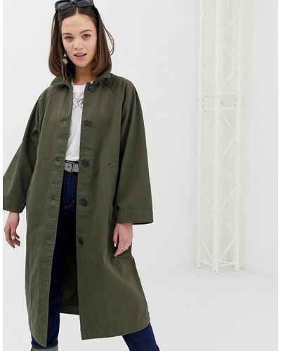 monki beige coat
