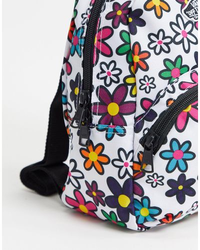 vans colourful backpack