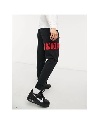 ralph lauren double knit joggers