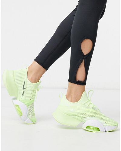 Nike Air Zoom Superrep Hiit Class Shoe in Green | Lyst