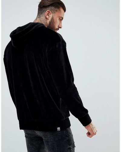 puma velvet pullover hoodie