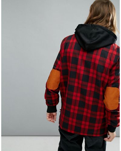 dc backwoods shacket softshell