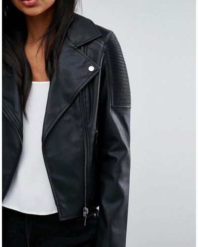 oasis grey leather jacket