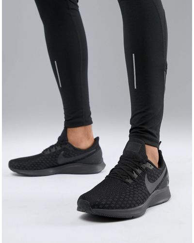 black nike air zoom pegasus 35
