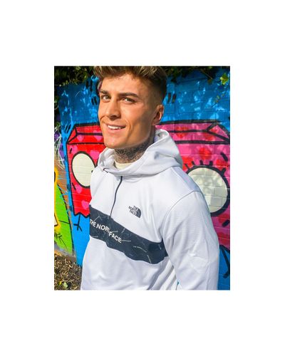 Sudadera blanca con capucha The North Face de hombre de color Blanco | Lyst