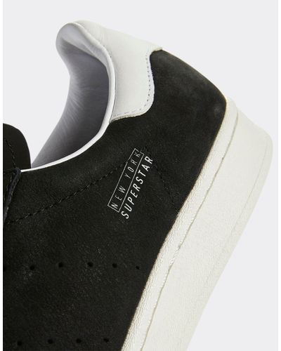 adidas Originals Rubber Superstar Trainers New York City Series in Black  for Men | Lyst