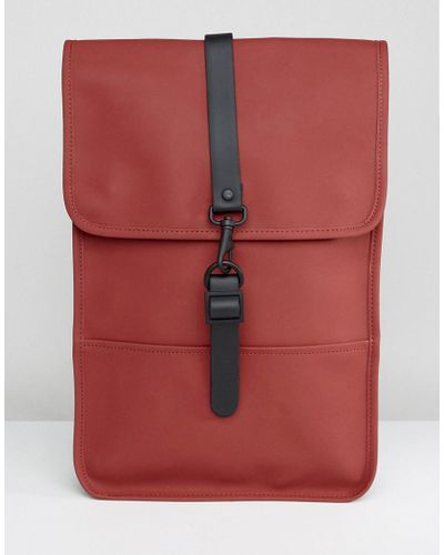 rains backpack mini scarlet