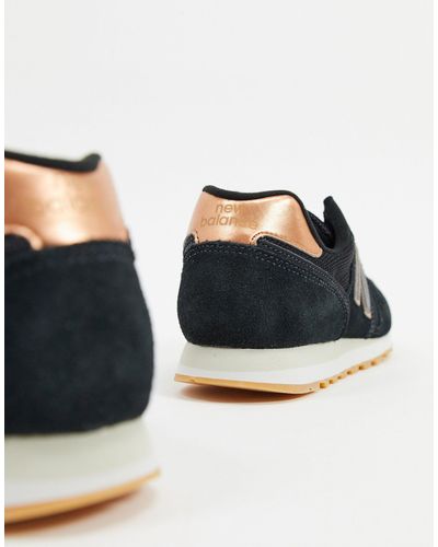New Balance Suede 373 Womens Black 