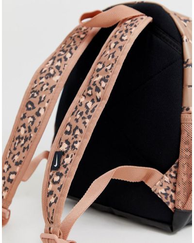 cheetah print nike backpack