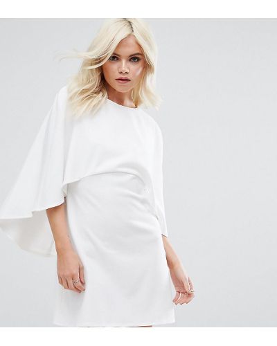 robe droite avec cape