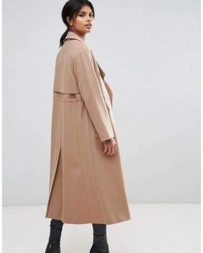 French connection camel coat Clearance