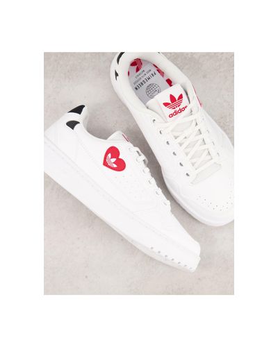 adidas Originals Rubber Valentines Ny 72 Trainers in White - Lyst