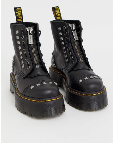 Anfibi Dr. Martens SINCLAIR MILLED NAPPA Nero - 76527