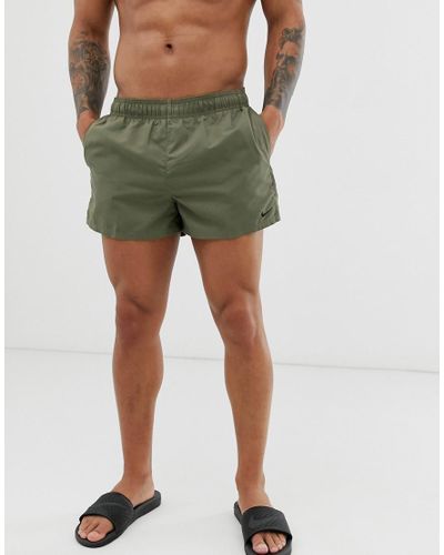 green nike swim shorts