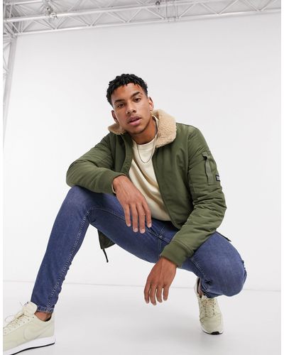 hollister aviator jacket