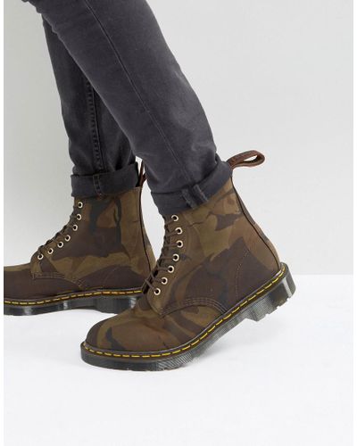 dr martens 1460 camo