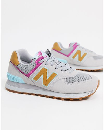 Zapatillas en color crema 574 all terrain de -blanco New Balance de Caucho  | Lyst