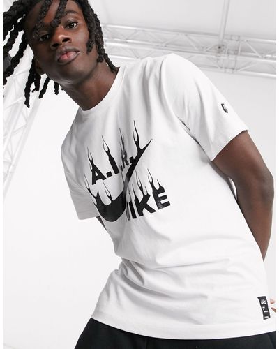 Nike Cotton Lugosis Artist Pack Logo T-shirt in White for Men - Lyst